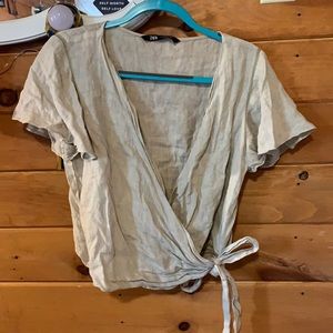 Zara Wrap Tshirt